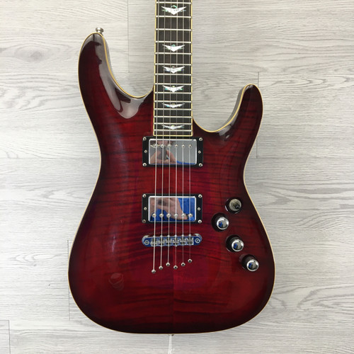 Vist Large View of Product Image Which is Used Schecter C-1+ Super S Electric Guitar Red 6-String