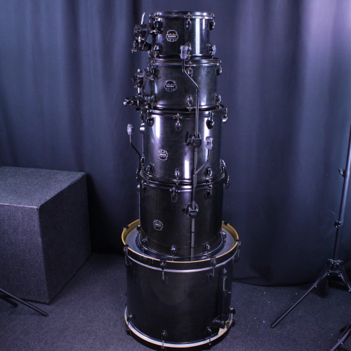 Vist Large View of Product Image Which is Used Mapex 5PC ARMORY STUDIOEASE W/ TOM MOUNTS Drum Shell Kit Black