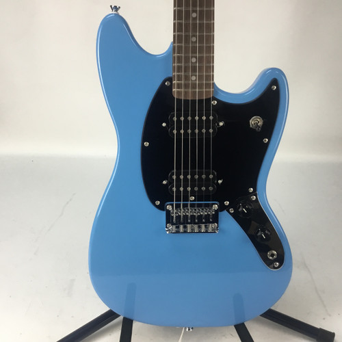 Vist Large View of Product Image Which is Used Squier SONIC MUSTANG HH Electric Guitar Blue 6-String