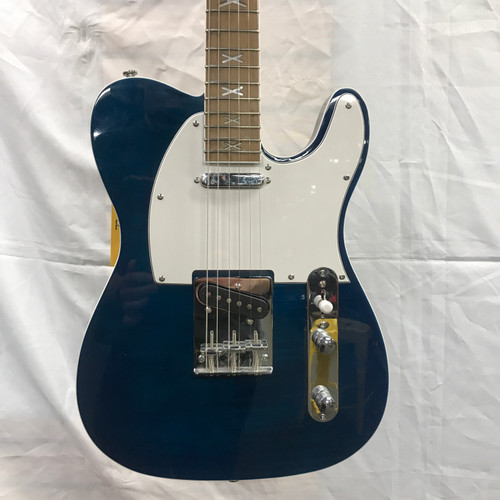 Vist Large View of Product Image Which is Used Hardluck Kings SOUTHERN BELLE T Type Electric Guitar Blue 6-String