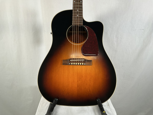 Vist Large View of Product Image Which is Used Epiphone J-45 EC Laminate Top Acoustic Guitar Sunburst