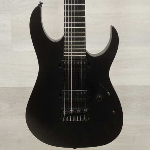 Vist Large View of Product Image Which is Used Ibanez RGIXL7 Electric Guitar Black 7-String