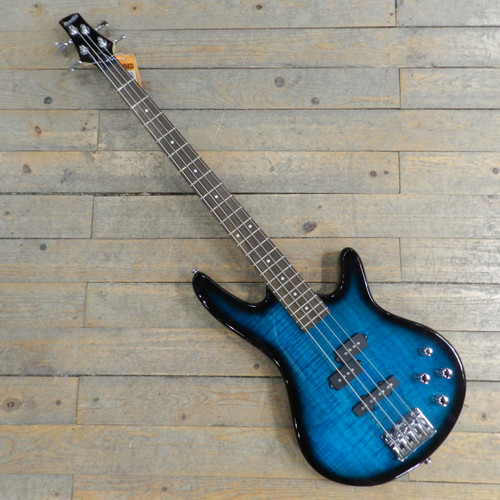 Vist Large View of Product Image Which is Used Ibanez GSR 200 FM P Type Bass Guitar Green 4-String