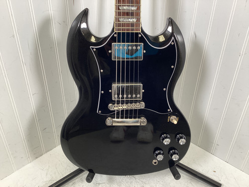 Vist Large View of Product Image Which is Used Epiphone SG STANDARD SG Type Electric Guitar Black 6-String