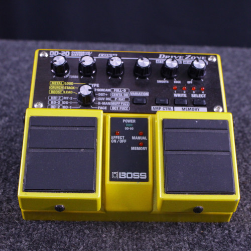 Vist Large View of Product Image Which is Used Boss OD-20 DRIVE ZONE Overdrive Pedal