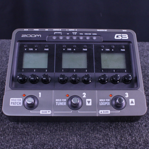 Vist Large View of Product Image Which is Used Zoom G3 MULTI-FX PEDAL Multi-FX Pedal