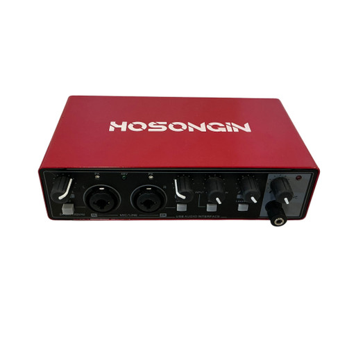 Vist Large View of Product Image Which is Used HOSONGIN USB AUDIO INTERFACE Computer Interface 2 A/D Recording Inputs