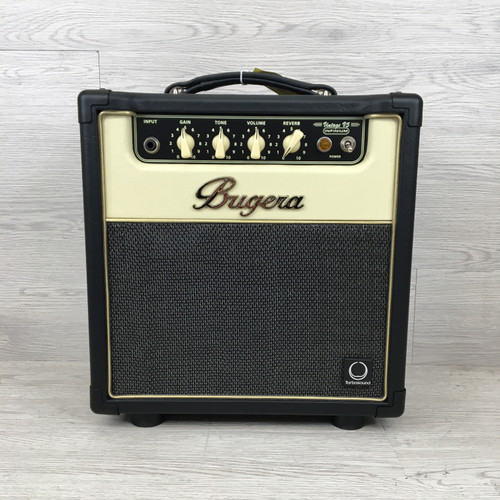 Vist Large View of Product Image Which is Used Bugera V5 INFINIUM 5W TUBE AMP 1 x 8 Tube Combo Amplifier 1 x 8