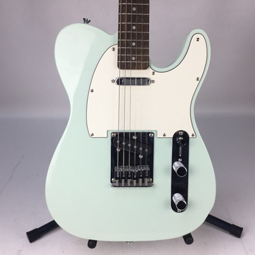 Vist Large View of Product Image Which is Used Squier TELECASTER T Type Electric Guitar Green 6-String