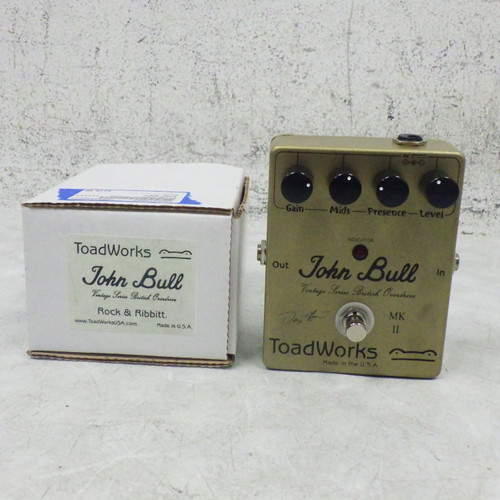 Vist Large View of Product Image Which is Used Toadworks JOHN BULL Guitar Effects Pedal