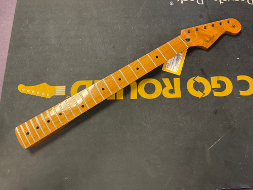 Vist Large View of Product Image Which is Used Fender MIM STRAT NECK ROASTED MAPLE Guitar Accessory