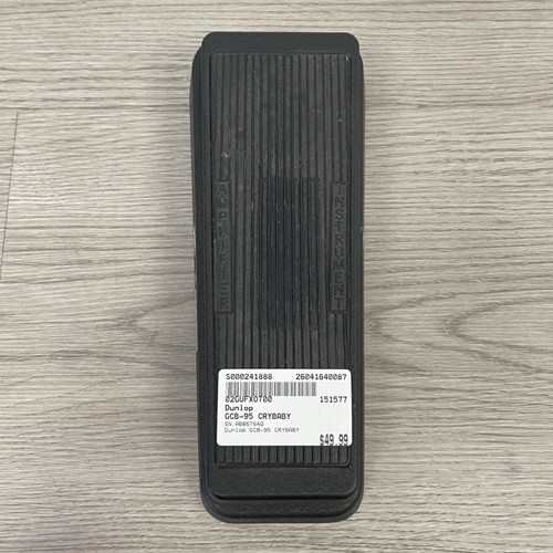 Vist Large View of Product Image Which is Used - Dunlop GCB-95 CRYBABY Wah Pedal