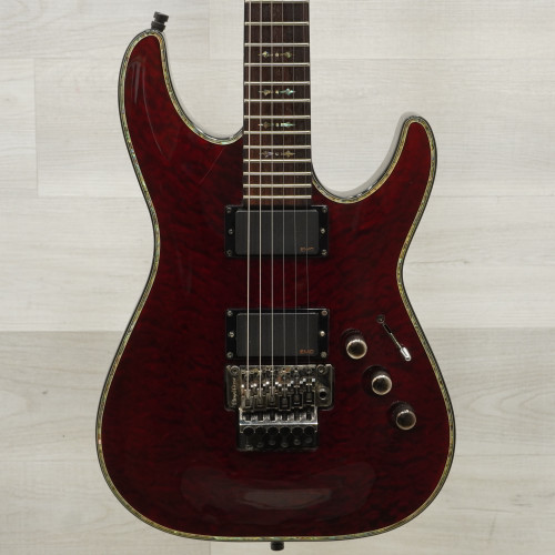 Vist Large View of Product Image Which is Used Schecter C-1 Hellraiser Fr Electric Guitar Red