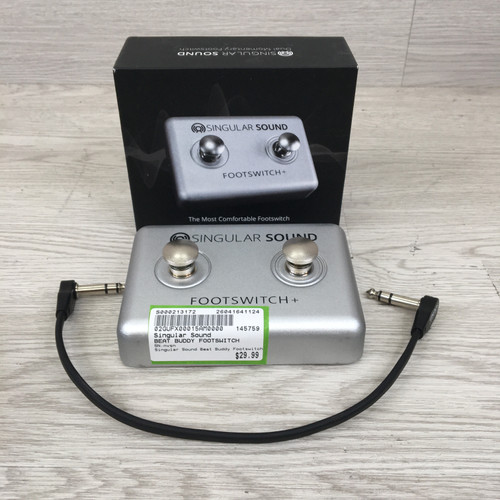 Vist Large View of Product Image Which is Used Singular Sound BEAT BUDDY FOOTSWITCH Switch Pedal