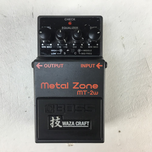 Vist Large View of Product Image Which is Used Boss MT-2W METAL ZONE Distortion Pedal