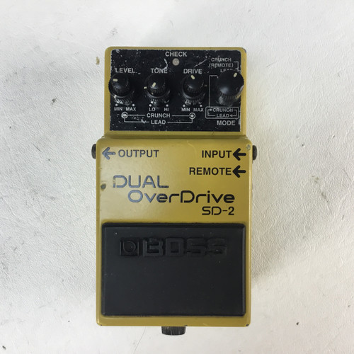 Vist Large View of Product Image Which is Used Boss SD-2 DUAL OVERDRIVE Overdrive Pedal