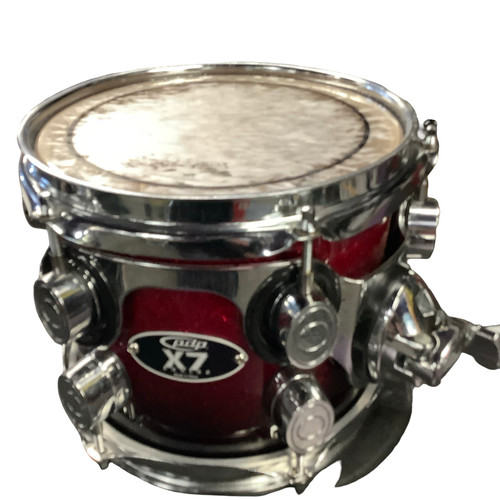 Vist Large View of Product Image Which is Used PDP PDP X7 8X8 RACK TOM Single Drum Red 8"