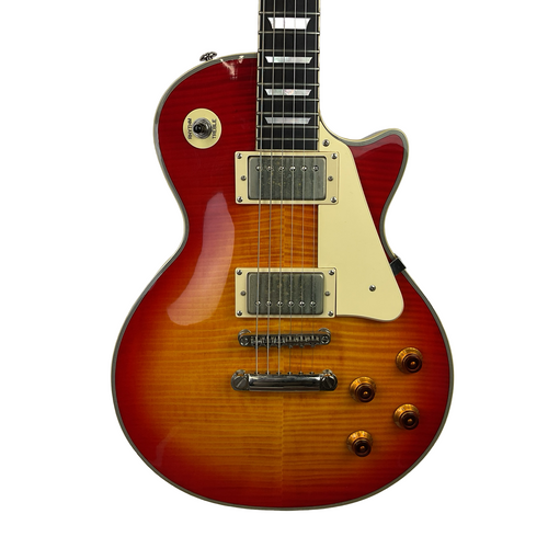 Vist Large View of Product Image Which is Used Agile AL-3200 LP Type Electric Guitar Cherry Sunburst 6-String