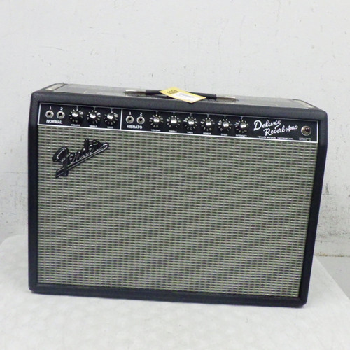 Vist Large View of Product Image Which is Used Fender Deluxe Reverb 1 x 12 Tube Combo Amplifier 1 x 12