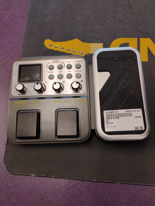 Vist Large View of Product Image Which is Used Nux MG100 Floorboard Effect