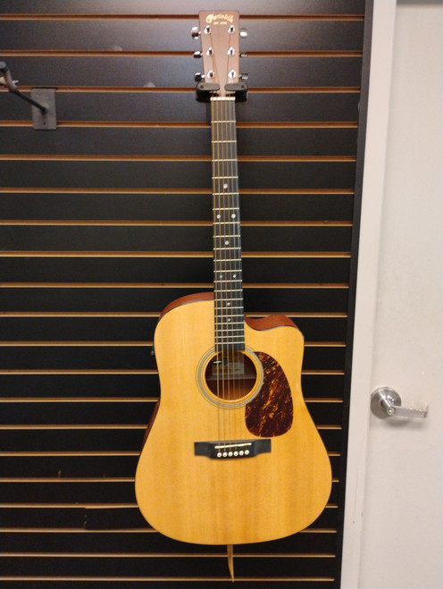 Vist Large View of Product Image Which is Used Martin DC-16GTE Solid Top Acoustic Guitar Wood