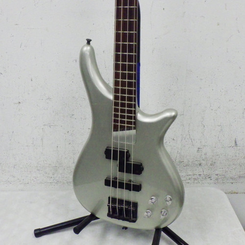 Vist Large View of Product Image Which is Used SX Bass Collection SB310 Bass Guitar Silver/Gray 4-String
