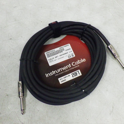Vist Large View of Product Image Which is Used KIRLIN 20FT INSTRUMENT 1/4 INCH CABLE Instrument Cable