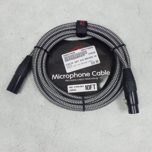 Vist Large View of Product Image Which is Used KIRLIN 10FT XLR BRAIDED CABLE Cable