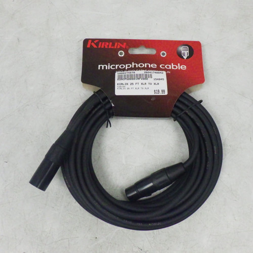 Vist Large View of Product Image Which is Used KIRLIN 25 FT XLR TO XLR Cable