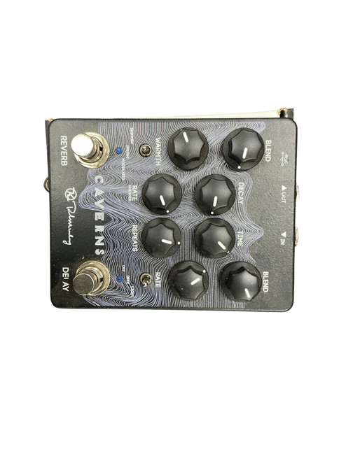 Vist Large View of Product Image Which is Used Keeley CAVERNS DELAY/REVERB Multi-FX Pedal