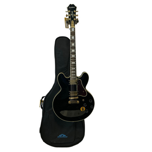 Vist Large View of Product Image Which is Used Epiphone LUCILLE Semi-Hollow Electric Guitar Black 6-String