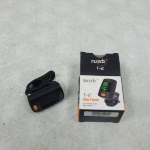 Vist Large View of Product Image Which is Used musedo T-2 Clip on Tuner Instrument Tuner or Metronome