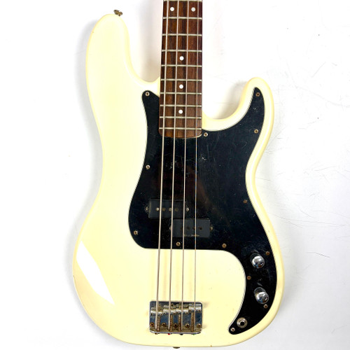Vist Large View of Product Image Which is Used Squier Precision Bass White 4-String