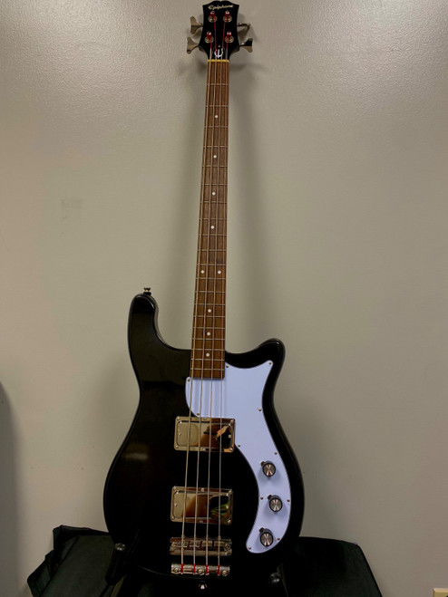 Vist Large View of Product Image Which is Used Epiphone 2020 EMBASSY BASS Bass Guitar Black 4-String