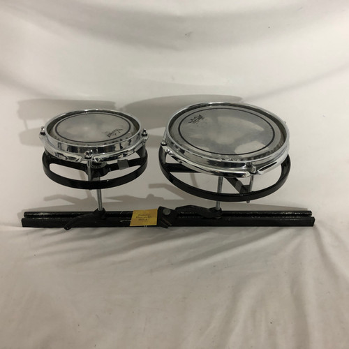 Vist Large View of Product Image Which is Used Remo ROTOTOM PAIR 6+8IN W BAR Percussion Instrument