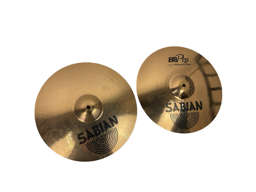 Vist Large View of Product Image Which is Used Sabian 14IN B8 PRO HI HATS Hi Hat Cymbals 14"
