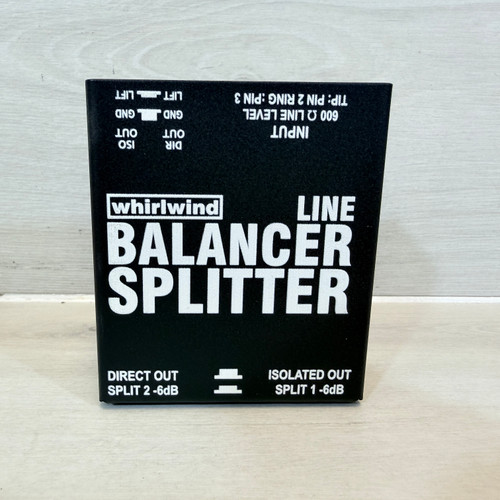 Vist Large View of Product Image Which is Used Whirlwind LINE BALANCER SPLITTER Direct Box