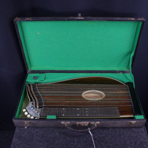 Vist Large View of Product Image Which is Used ABBILDUNG FACKLER ZITHER Vintage Instrument