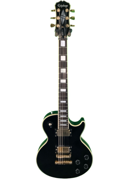 Vist Large View of Product Image Which is Used Epiphone EPIPHONE LES PAUL CUSTOM Electric Guitar Black 6-String