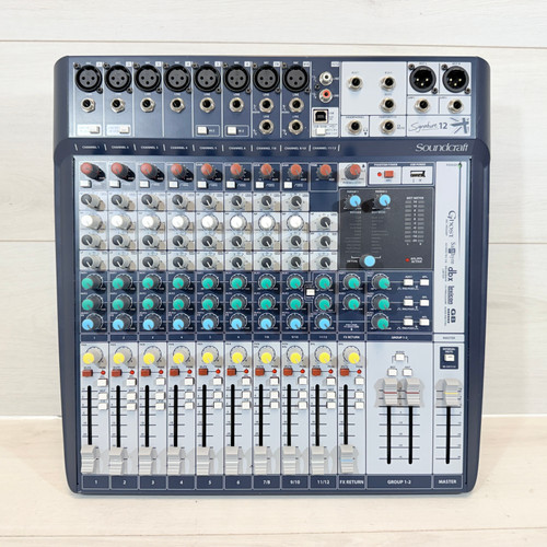 Vist Large View of Product Image Which is Used Soundcraft SIGNATURE 12 Mixer