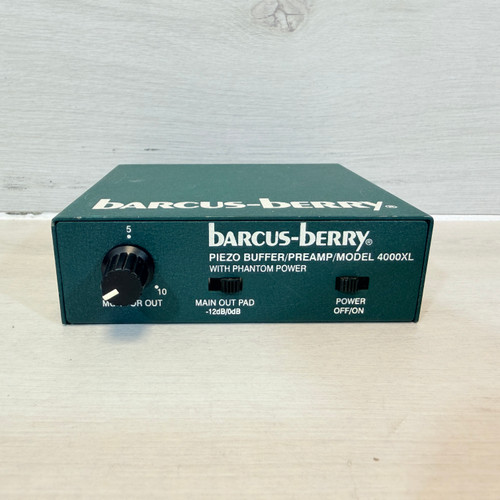 Vist Large View of Product Image Which is Used Barcus Berry PIEZO BUFFER 4000XL Direct Box