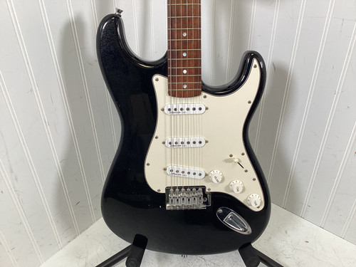 Vist Large View of Product Image Which is Used Johnson S-TYPE S Type Electric Guitar Black 6-String