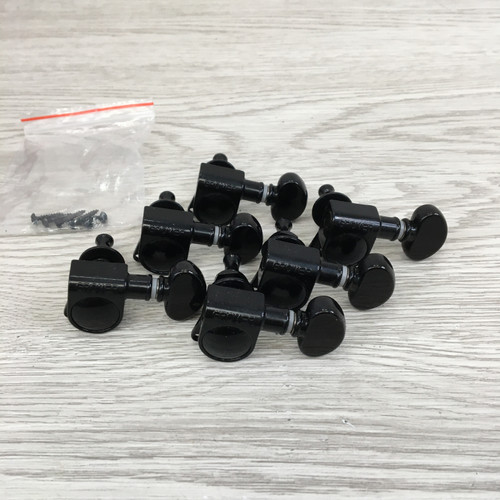 Vist Large View of Product Image Which is Used Grover 6 IN LINE TUNERS Guitar Hardware