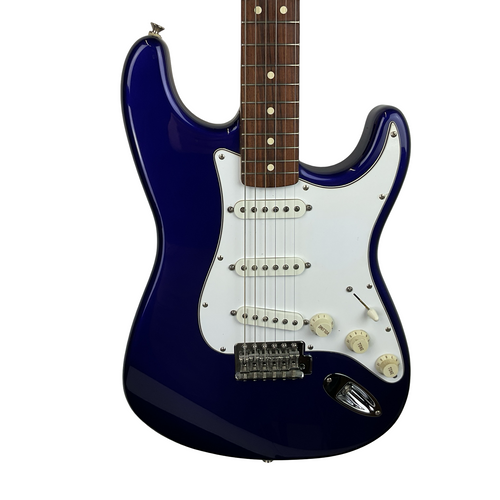 Vist Large View of Product Image Which is Used Fender 1998 STANDARD STRATOCASTER MIM S Type Electric Guitar Blue 6-String