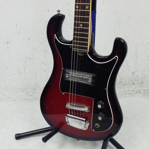 Vist Large View of Product Image Which is Used Teisco VINTAGE 60S ELECTRIC Electric Guitar Red 6-String
