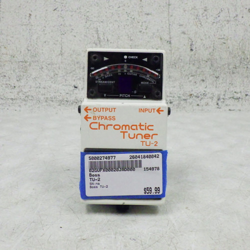 Vist Large View of Product Image Which is Used Boss TU-2 Guitar Effects Pedal