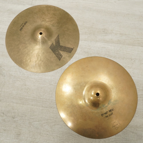 Vist Large View of Product Image Which is Used Zildjian K/z Dyno Beat Hi Hat Cymbals 13 - Inch