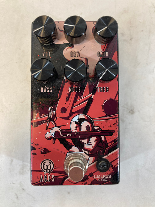 Vist Large View of Product Image Which is Used Walrus Audio Luna Series Ages Overdrive Pedal