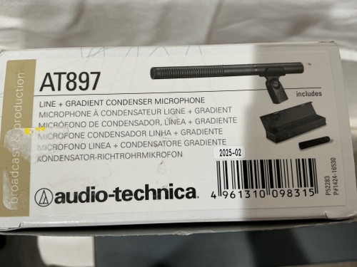 Vist Large View of Product Image Which is Used Audio Technica AT897 Condenser Microphone