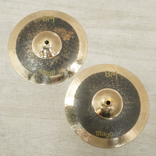 Vist Large View of Product Image Which is Used Stagg Bm Rock Hi Hat Cymbals 10- Inch